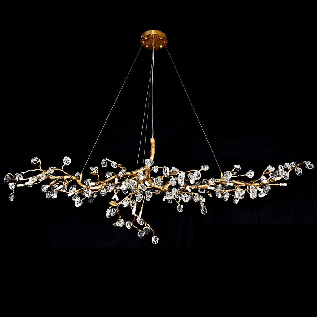 Cherry Blossom Branch Tree Chandelier by Bling Lighting Studio