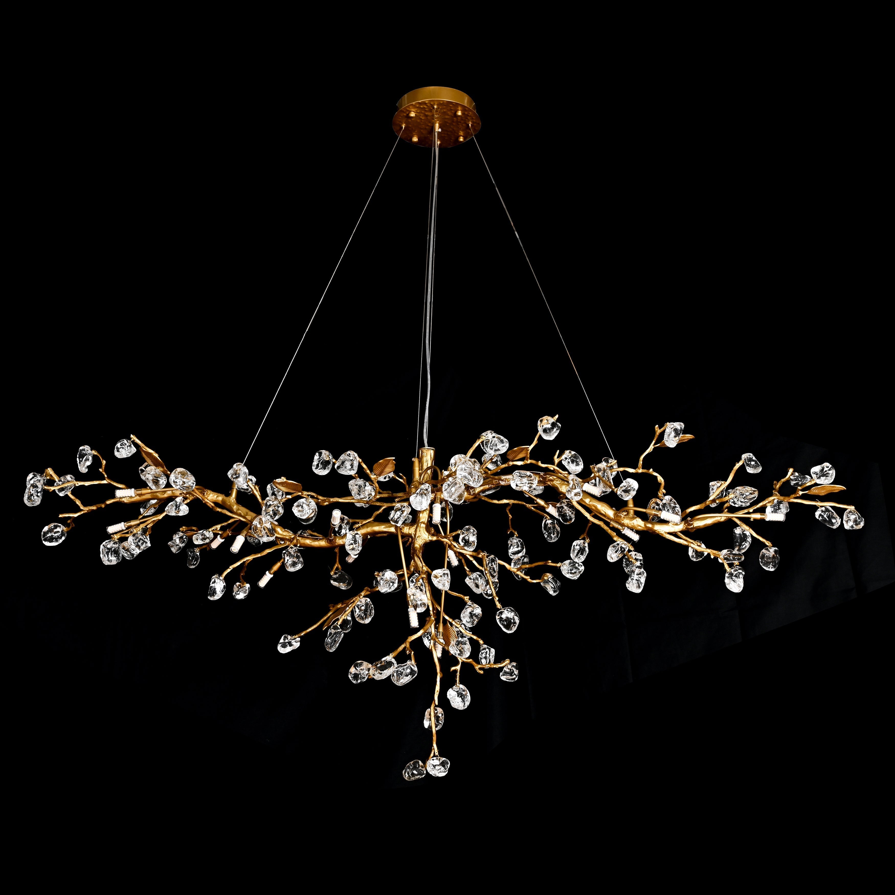Cherry Blossom Branch Tree Chandelier by Bling Lighting Studio