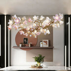 Circular Branch Blossom Chandelier by Bling Lighting Studio