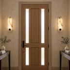 Contemporary Capsule Alabaster Wall Light
