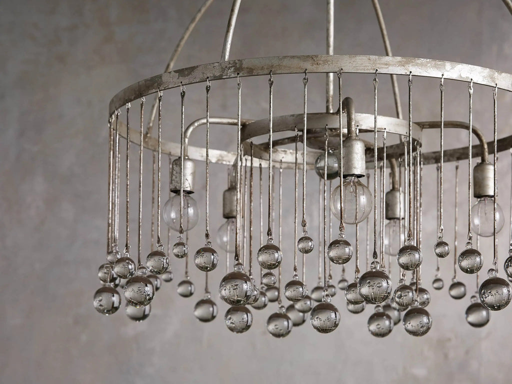 Contemporary Aubrey Crystal Ball Round Chandelier 5 Light / 8 Light product image