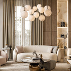 Contemporary Casen Glass Round Chandelier 20"28"34"43" product image