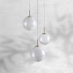Contemporary Casen Glass Round Chandelier 20"28"34"43" product image