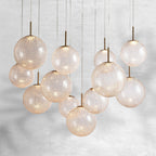 Contemporary Casen Glass Round Chandelier 20"28"34"43" product image
