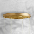 Contemporary Casen Glass Round Chandelier 20"28"34"43" product image
