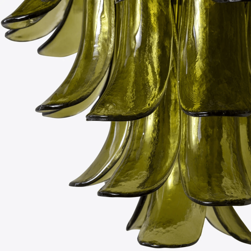 Contemporary Green Petalo Chandelier product image