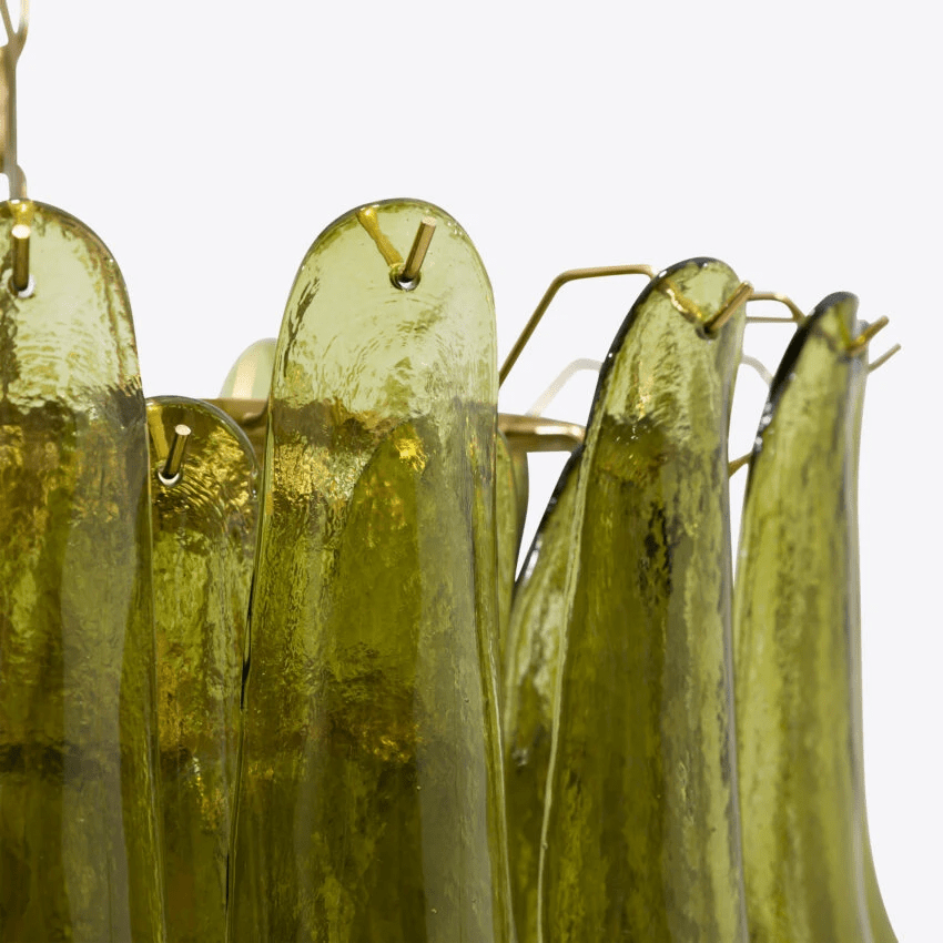 Contemporary Green Petalo Chandelier product image