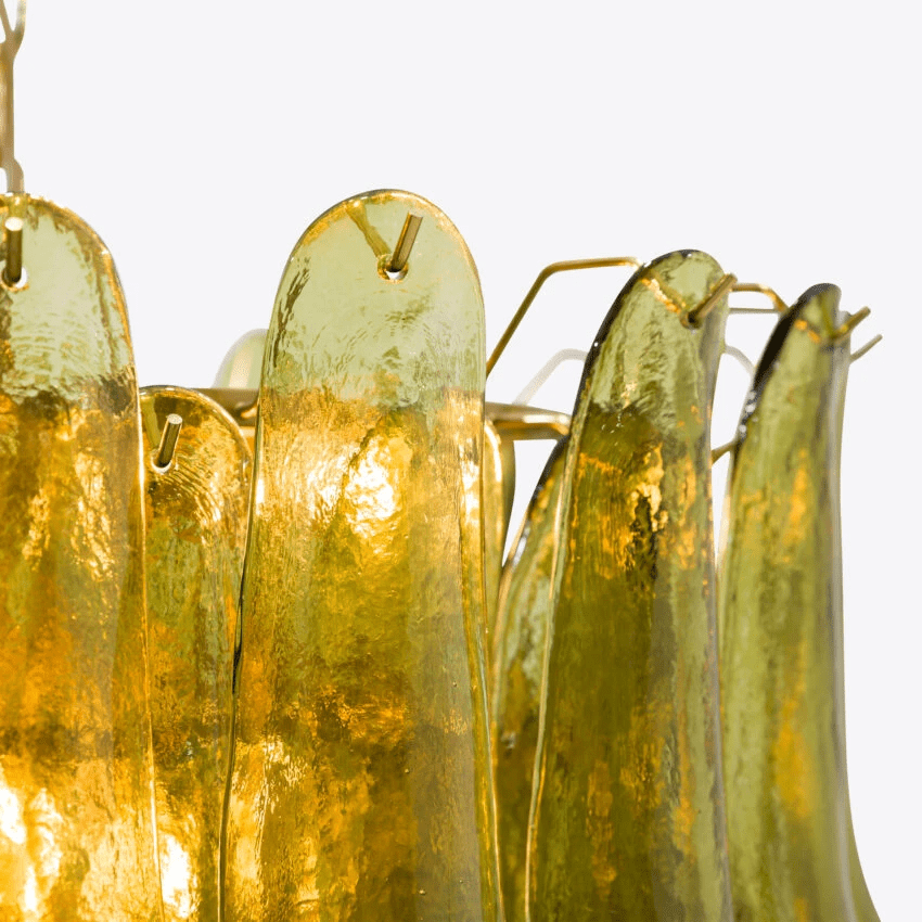 Contemporary Green Petalo Chandelier product image