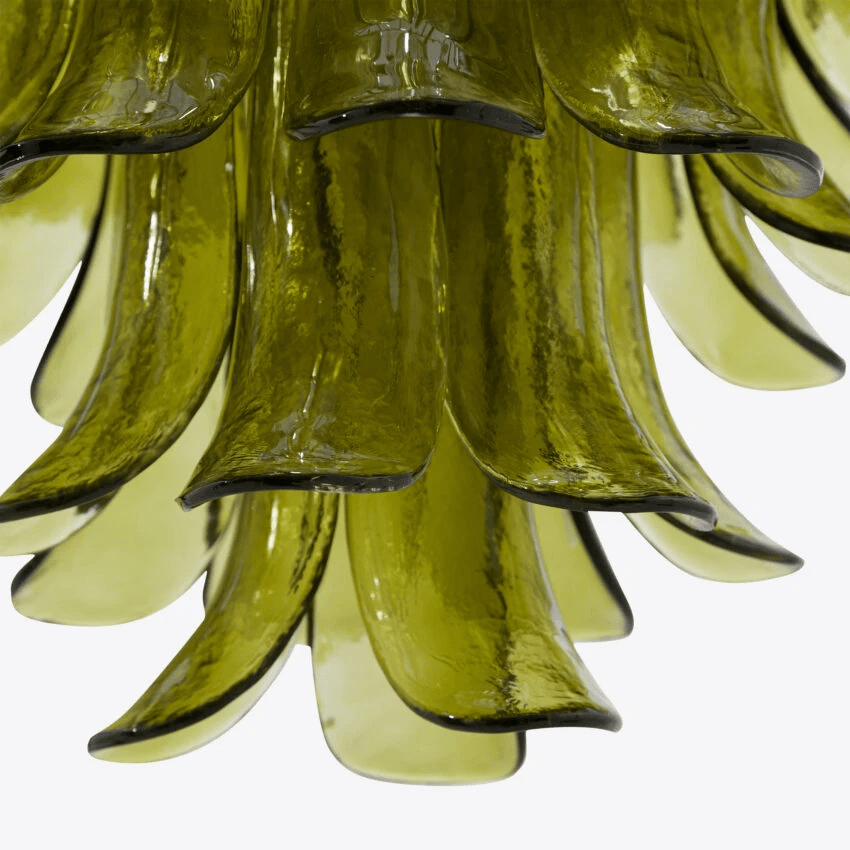 Contemporary Green Petalo Chandelier product image