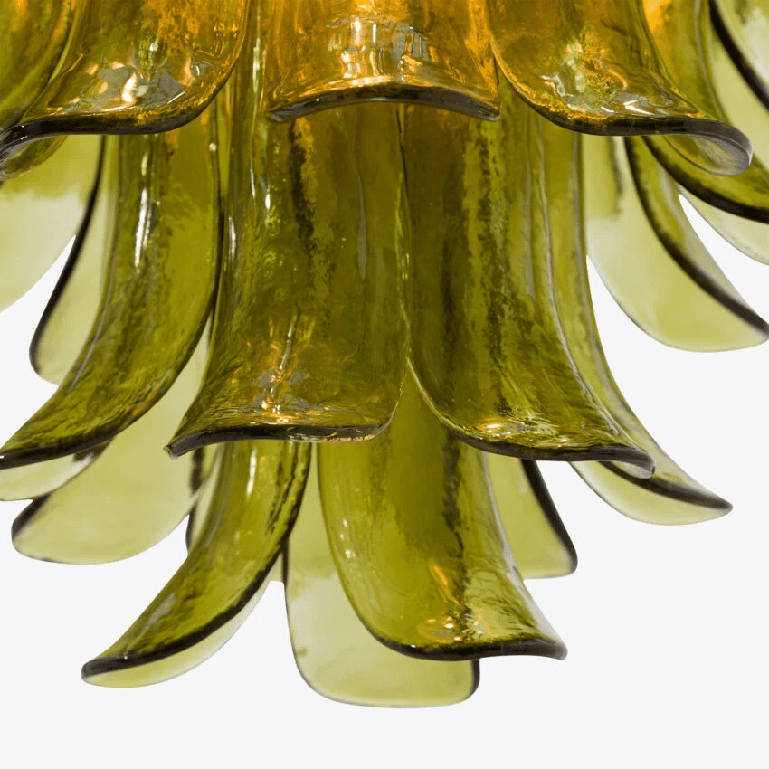 Contemporary Green Petalo Chandelier product image