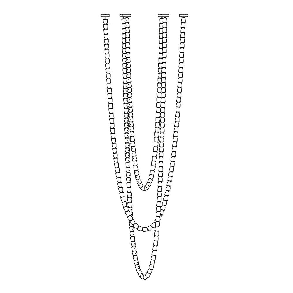 Contemporary Multi-Tier Ring Chandelier product image