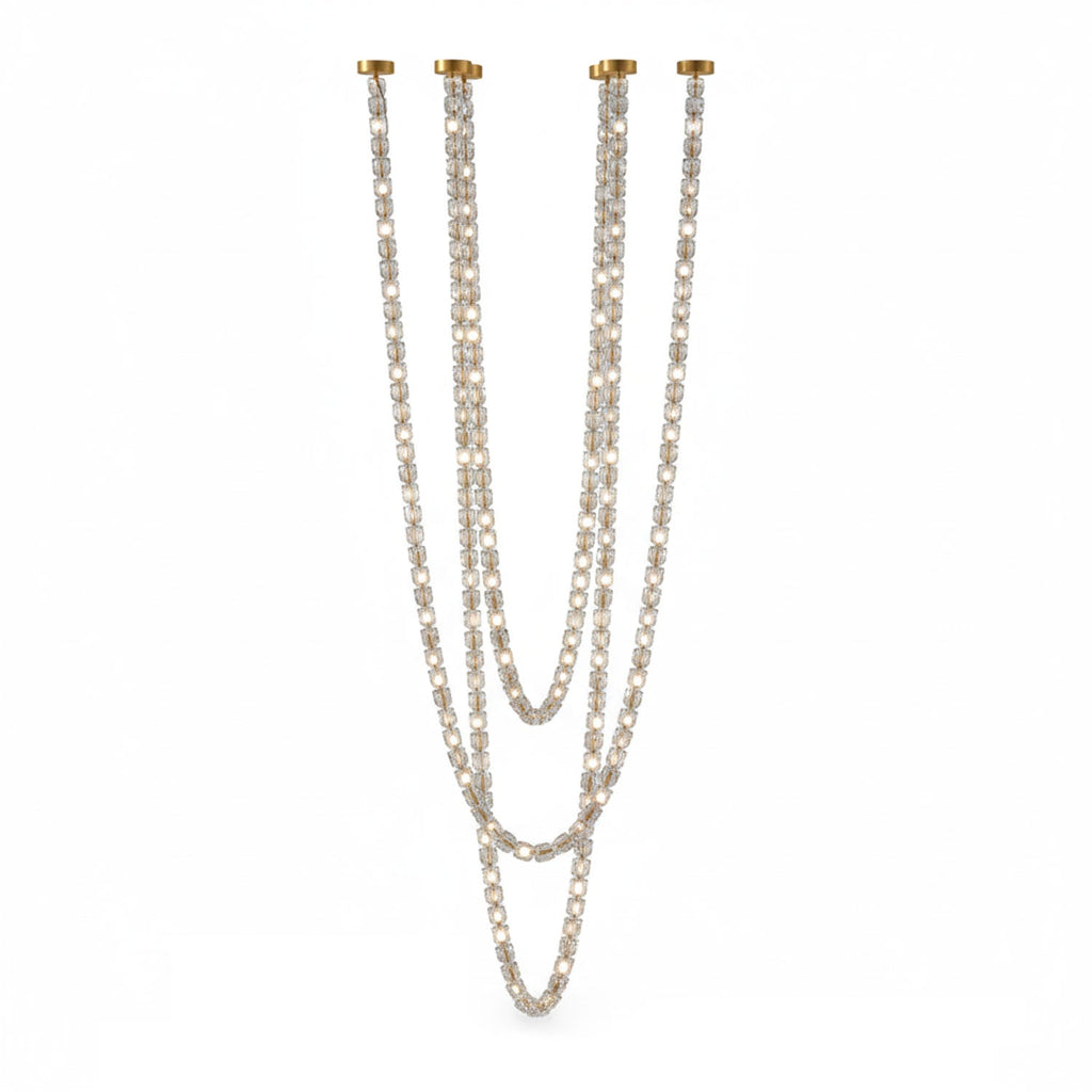 Contemporary Multi-Tier Ring Chandelier product image