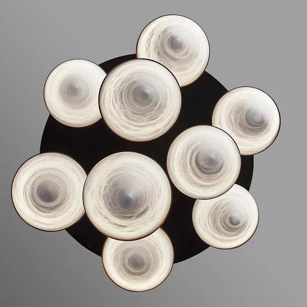 Conus Alabaster Chandelier by Bling Lighting Studio