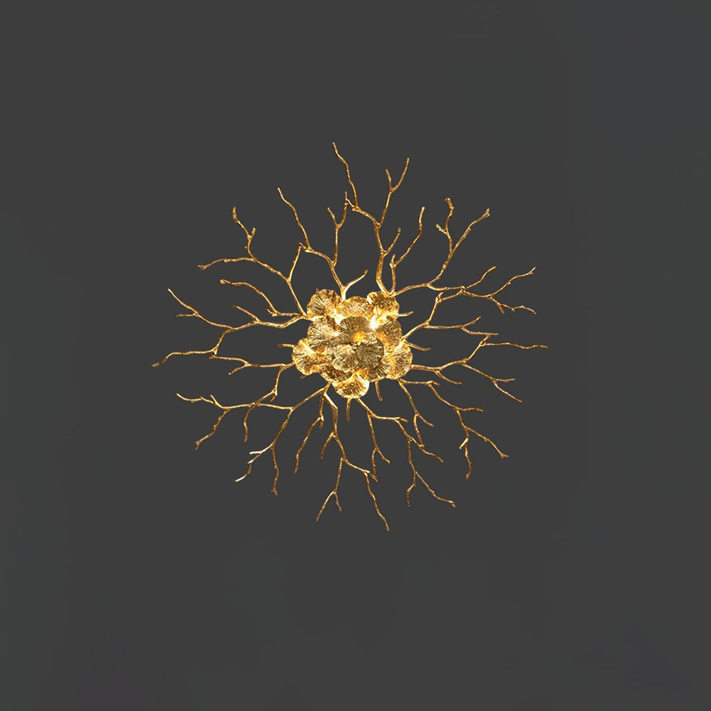 Coral Zoa Branch Wall Sconce by Bling Lighting Studio