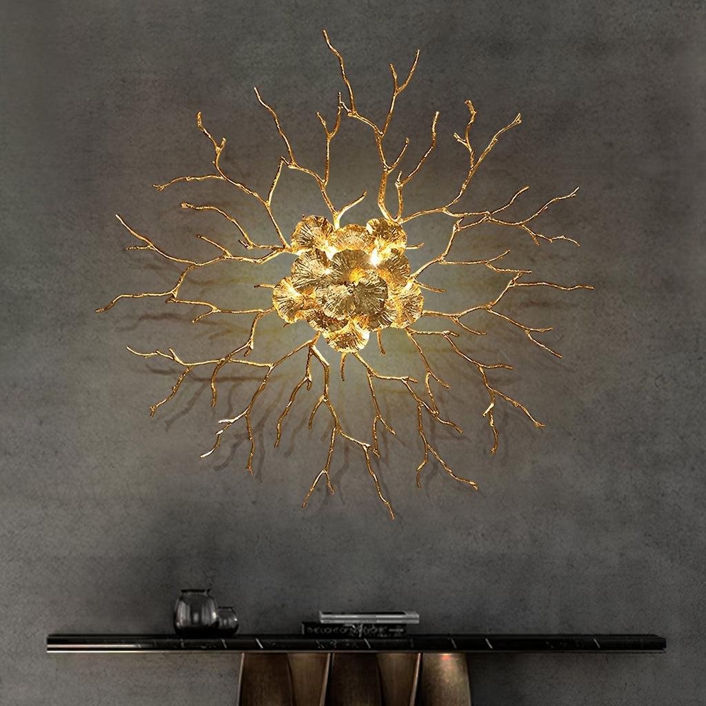 Coral Zoa Branch Wall Sconce by Bling Lighting Studio