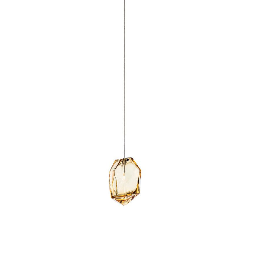 Crystal Rock Cluster Pendant Light