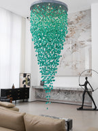 Crystal Stone Chandelier