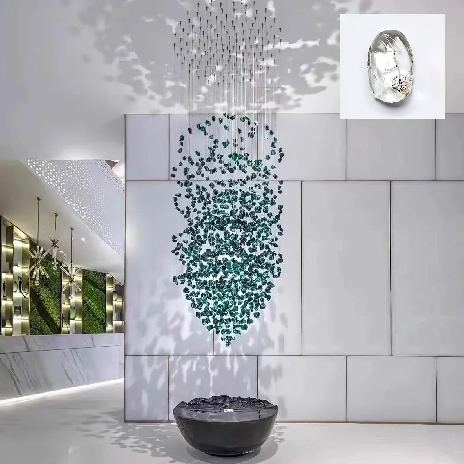 Crystal Stone Chandelier