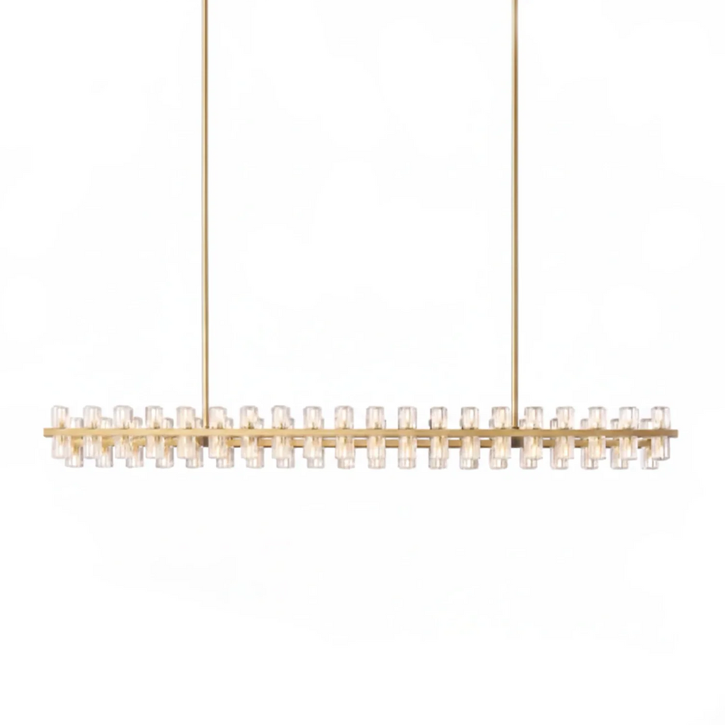 CrystalRay Linear Chandelier Series