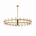 CrystalRay Linear Chandelier Series