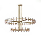CrystalRay Linear Chandelier Series