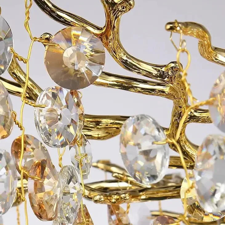 Albero Crystal Dining Chandelier by Bling Lighting Studio