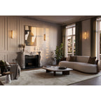 Hearth Alabaster Wall Sconce by Bling Lighting Studio