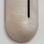 Hearth Alabaster Wall Sconce by Bling Lighting Studio