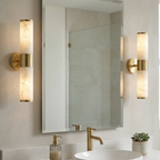 Cylindrical Lampatrin Alabaster Wall Lamp