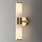 Cylindrical Lampatrin Alabaster Wall Lamp
