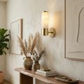 Cylindrical Lampatrin Alabaster Wall Lamp