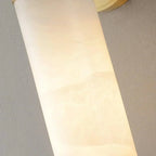 Cylindrical Lampatrin Alabaster Wall Lamp