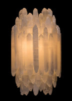 Shahida 13-Inch Selenite Wall Sconce by Bling Lighting Studio