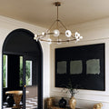 Dahlia Alabaster Chandelier by Bling Lighting Studio