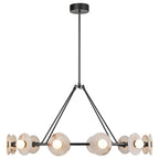 Dahlia Alabaster Chandelier by Bling Lighting Studio