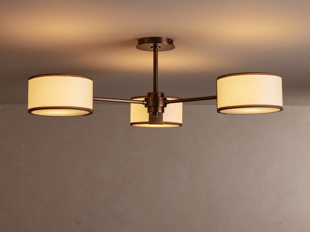 Daphne Fabric Flush Mount lighting fixture product image