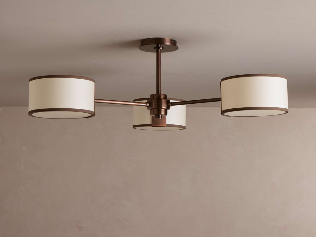 Daphne Fabric Flush Mount lighting fixture product image