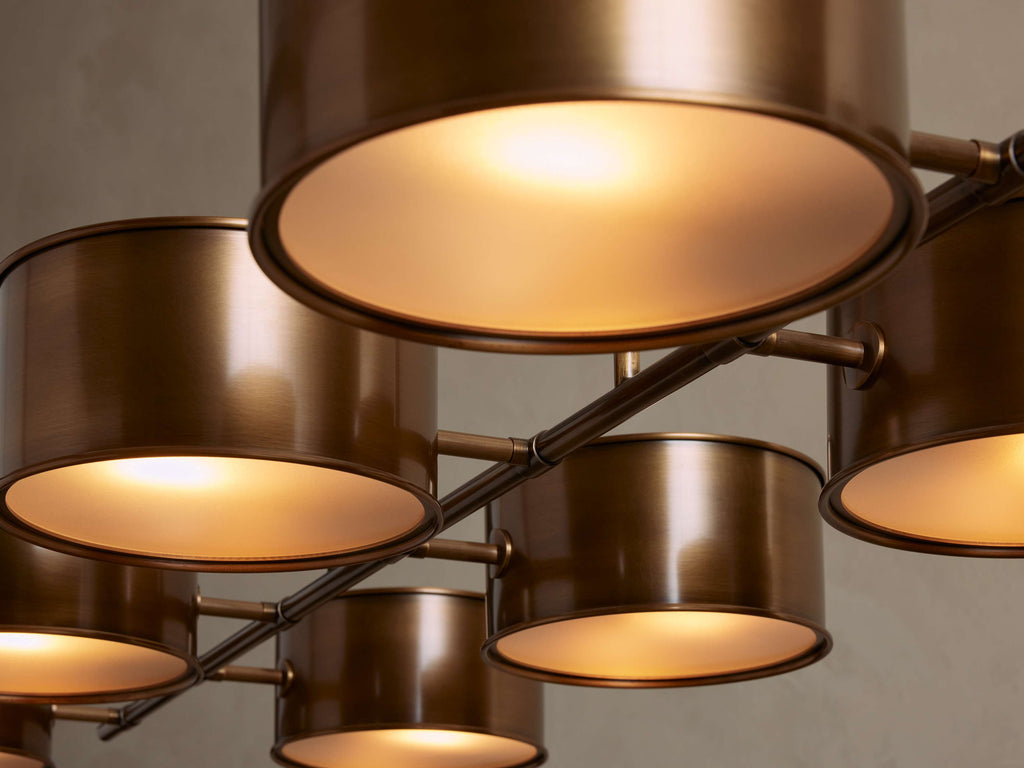 Daphne Metal Linear Chandelier additional product view