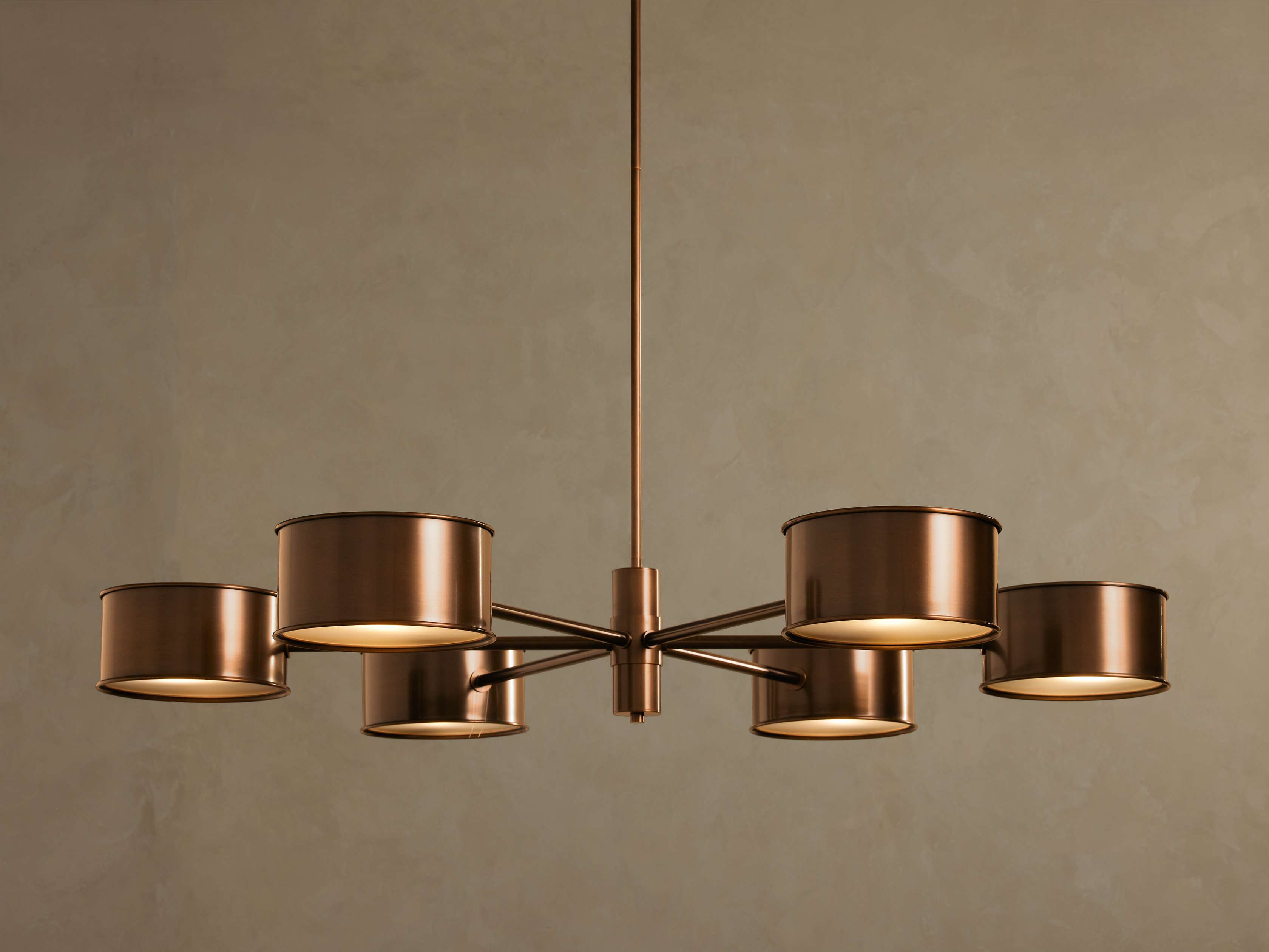 Daphne Metal Round Chandelier by Bling Lighting Studio