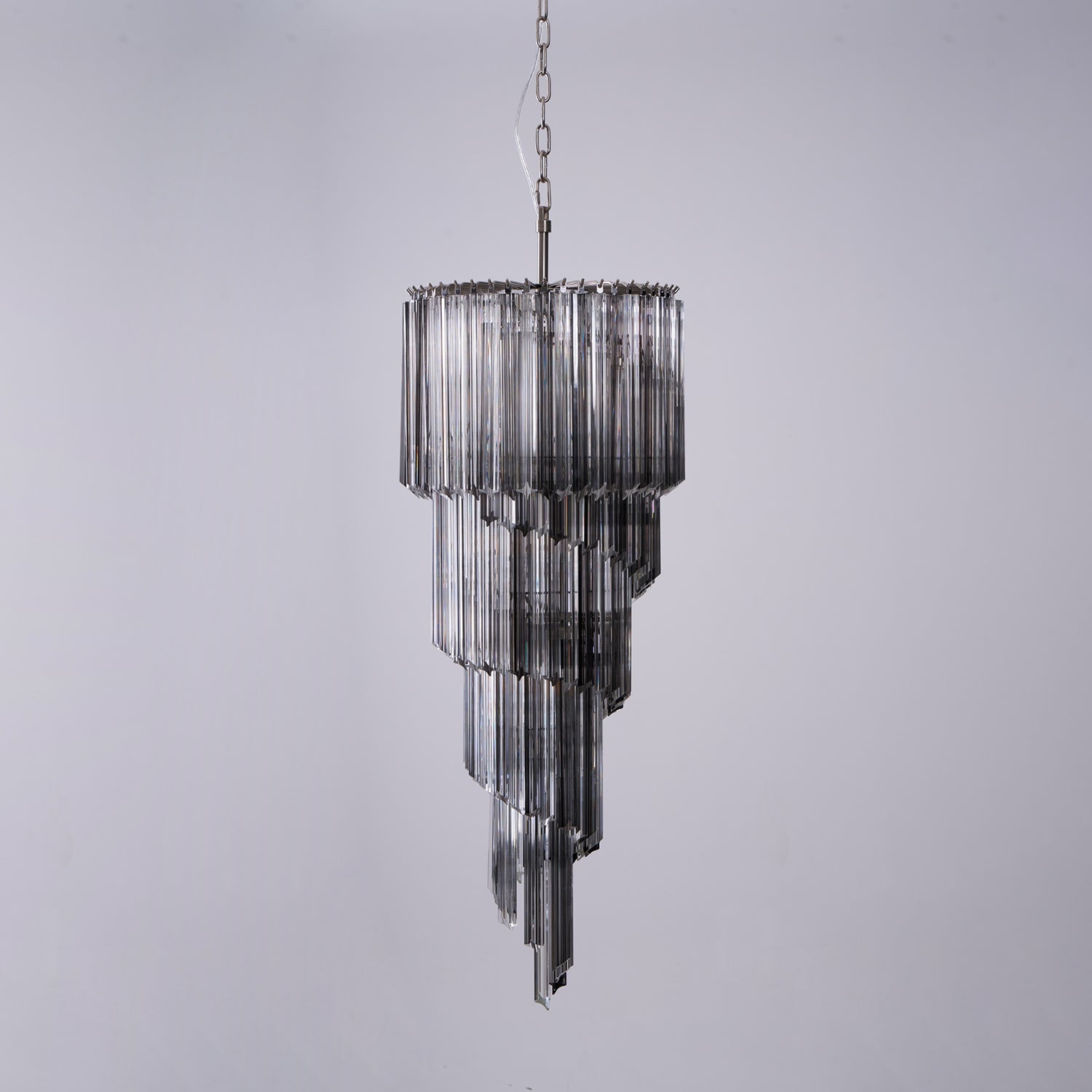Dark Themed Cascading Rain Chandelier product image