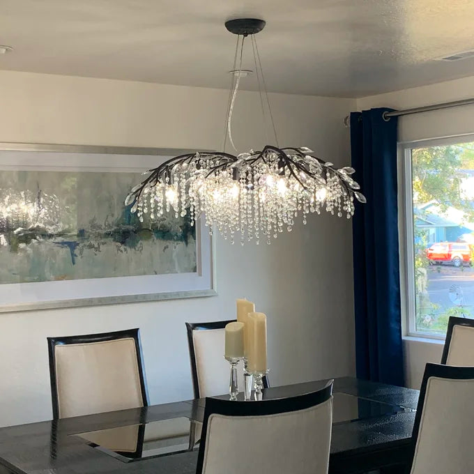 New Luxury Branch Crystal Pendant Chandelier Designer Creative Art Dining Room/Living Room Light Fixture by Bling Lig...