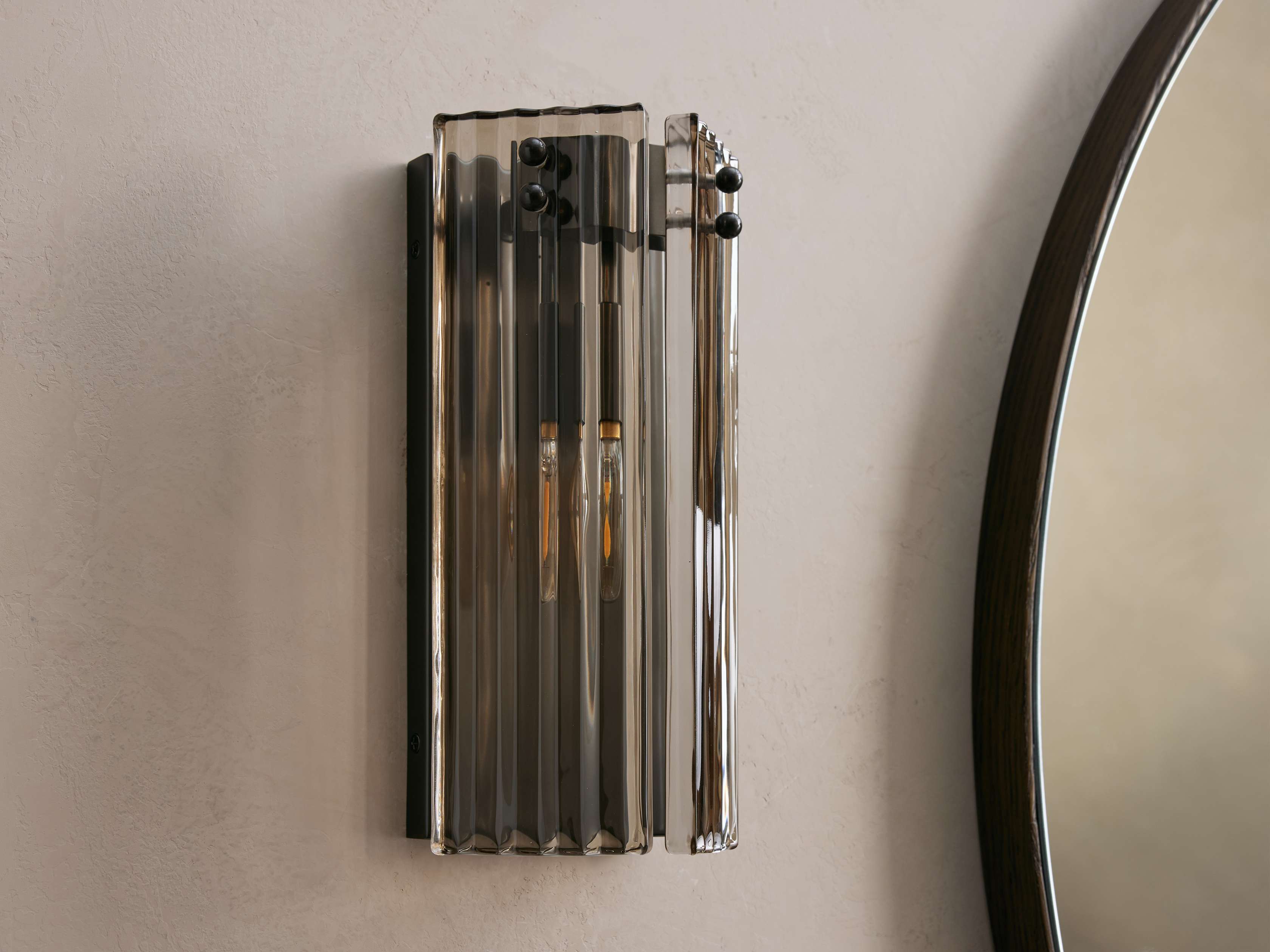 Delsie Sconce detail view