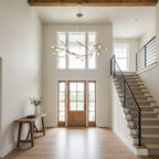 Demolion Crystal Glove Branch Chandelier by Bling Lighting Studio