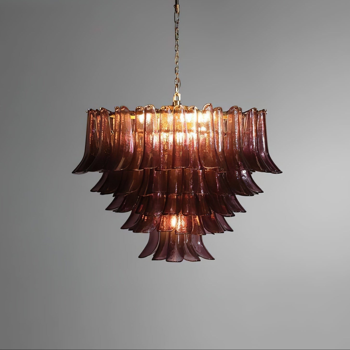 Designer Amethyst Bloom Chandelier product image