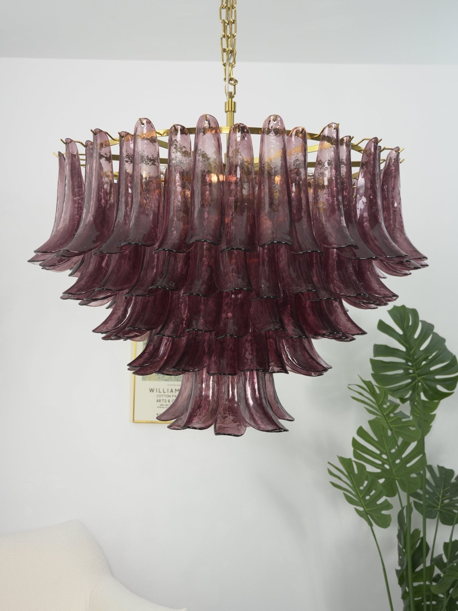 Designer Amethyst Bloom Chandelier product image