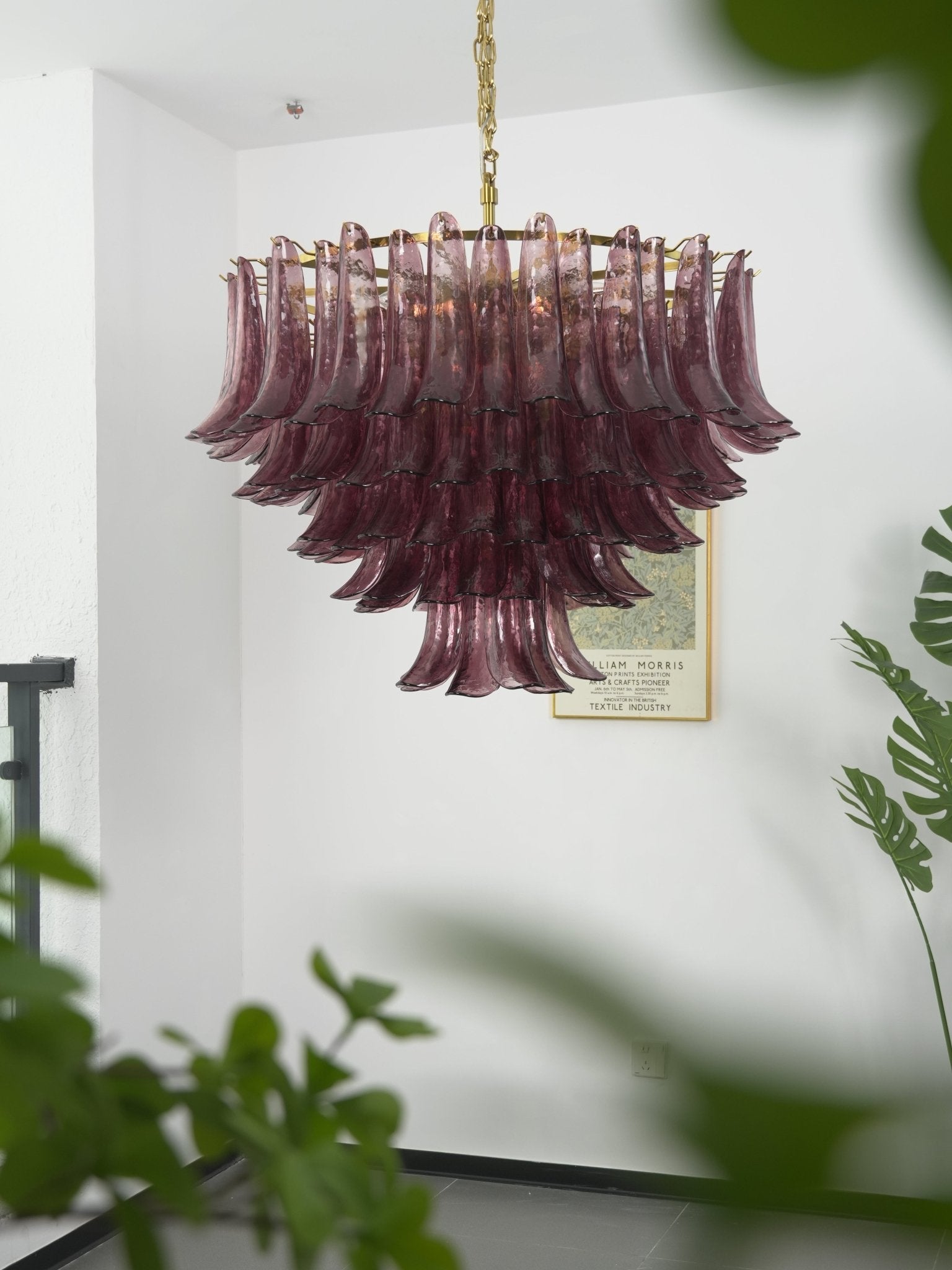 Designer Amethyst Bloom Chandelier product image