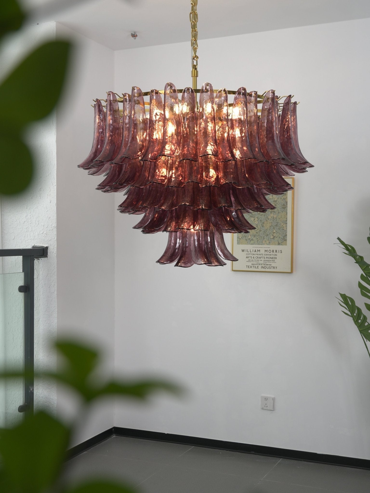 Designer Amethyst Bloom Chandelier product image