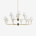 Designer Astris Brass Chandelier by Bling Lighting Studio