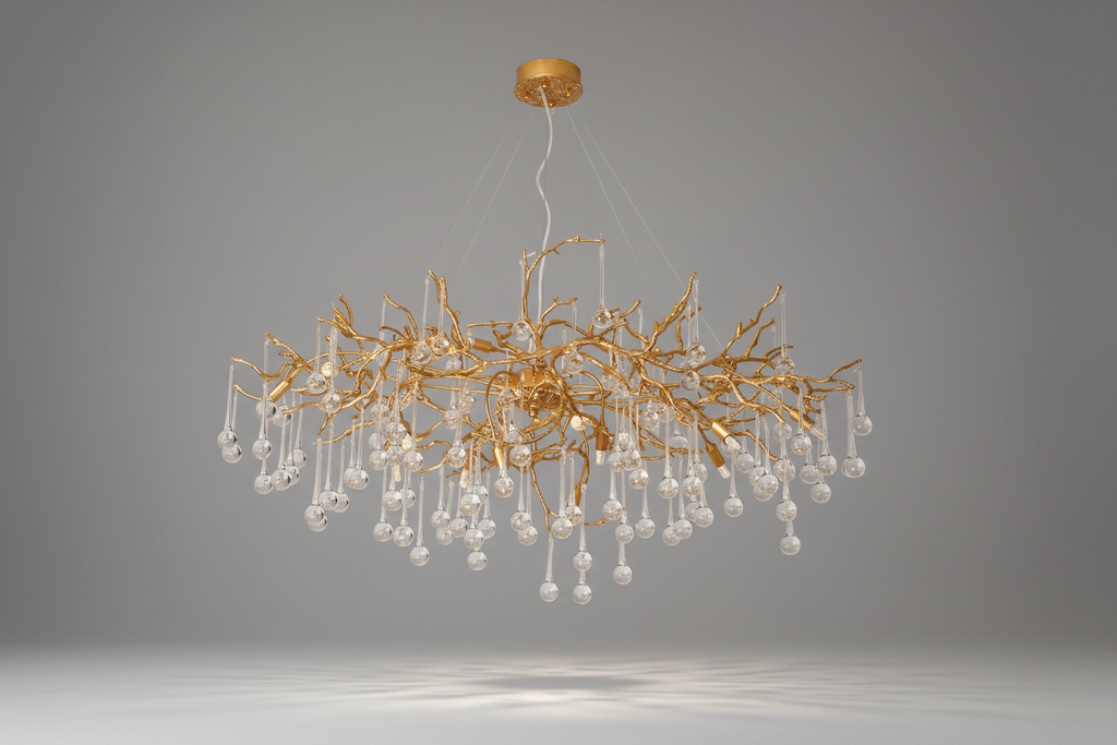 Designer Bijou Chandelier by Bling Lighting Studio