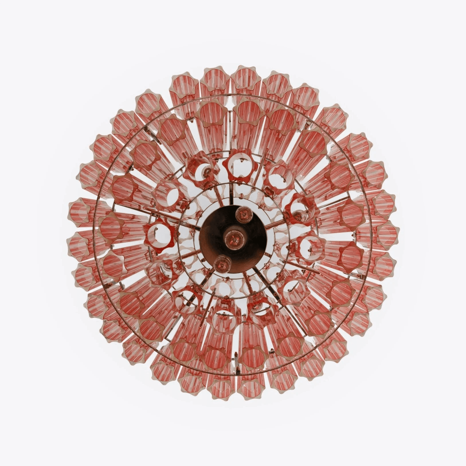 Designer Pink Palermo Murano Chandelier product image